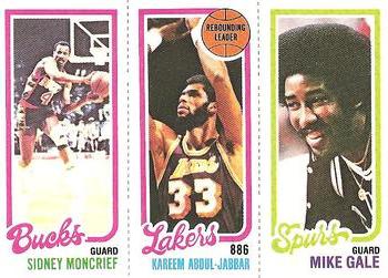 Sidney Moncrief / Kareem Abdul-Jabbar TL / Mike Gale