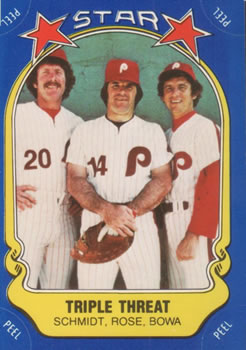 Larry Bowa / Pete Rose / Mike Schmidt