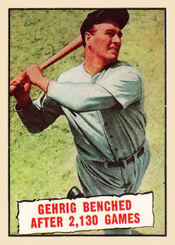 Lou Gehrig Streak
