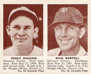 Pinky Higgins/ Dick Bartell