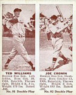 Ted Williams/ Joe Cronin