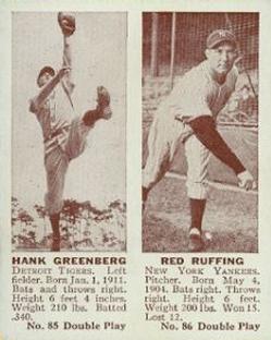 Hank Greenberg/ Red Ruffing