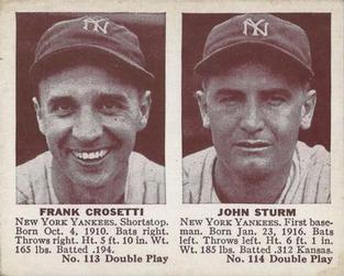 Frank Crosetti/ Johnny Sturm