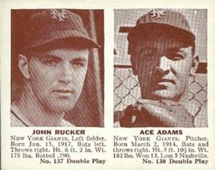 Johnny Rucker/ Ace Adams