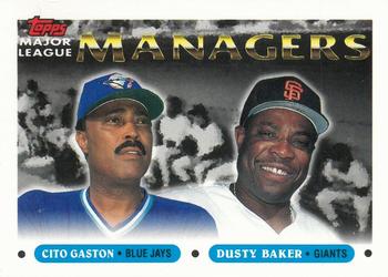 Cito Gaston/Dusty Baker