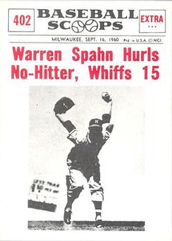 Warren Spahn/ (No-hitter)