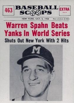 Spahn Beats Yanks