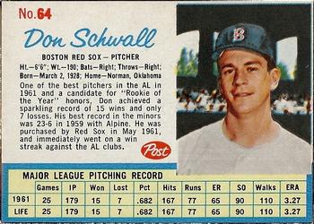 Don Schwall