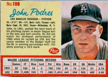 Johnny Podres