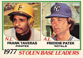 Stolen Base Leaders - Frank Taveras / Freddie Patek