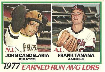 ERA Leaders - John Candelaria / Frank Tanana