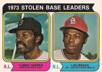 Stolen Base Leaders - Lou Brock / Tommy Harper