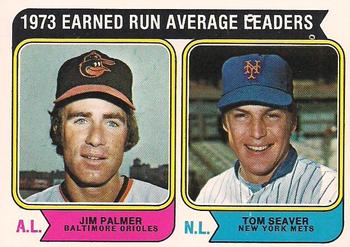 ERA Leaders - Jim Palmer / Tom Seaver