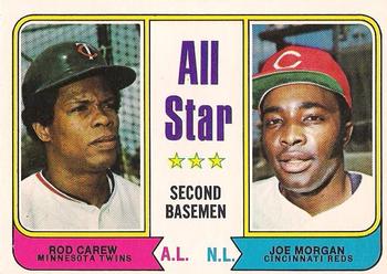 All-Star Second Basemen - Joe Morgan / Rod Carew