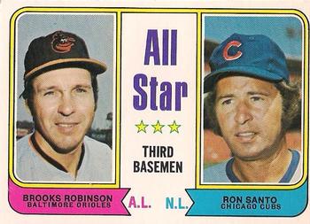 All-Star Third Basemen - Ron Santo / Brooks Robinson