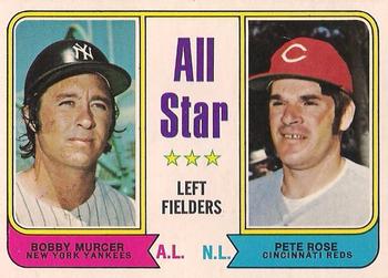 All-Star Left Fielders - Pete Rose / Bobby Murcer
