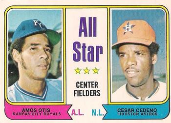 All-Star Center Fielders - Cesar Cedeno / Amos Otis