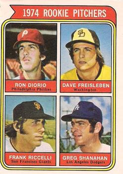 Rookie Pitchers - Dave Freisleben / Ron Diorio / Frank Riccelli / Greg Shanahan