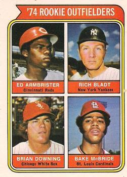 Rookie Outfielders - Brian Downing / Ed Armbrister / Rich Bladt / Bake McBride