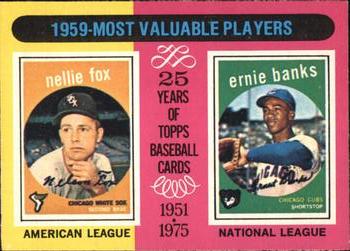 1959 MVP's - Ernie Banks / Nellie Fox