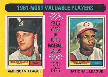 1961 MVP's - Roger Maris / Frank Robinson
