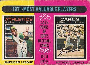 1971 MVP's - Joe Torre / Vida Blue