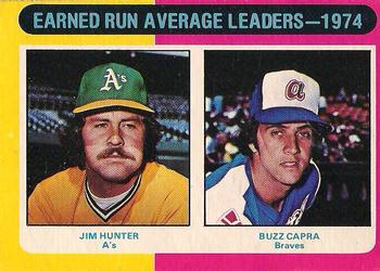ERA Leaders - Buzz Capra / Jim Hunter