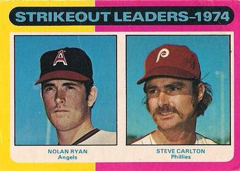 Strikeout Leaders - Nolan Ryan / Steve Carlton