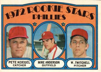 Phillies Rookies - Pete Koegel / Mike Anderson / Wayne Twitchell