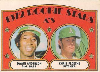 A's Rookies - Dwain Anderson / Chris Floethe