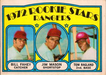 Rangers Rookies - Bill Fahey / Jim Mason / Tom Ragland