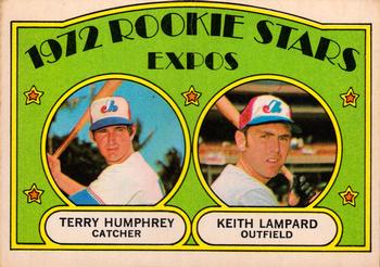 Expos Rookies - Terry Humphrey / Keith Lampard