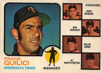 Twins Coaches - Frank Quilici