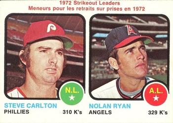 Strikeout Leaders - Steve Carlton / Nolan Ryan