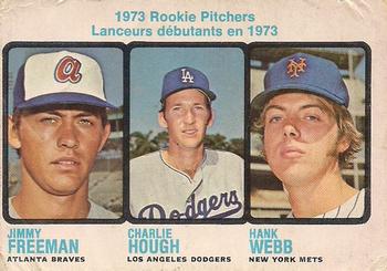 Rookie Pitchers - Charlie Hough / Jerry Freeman / Hank Webb