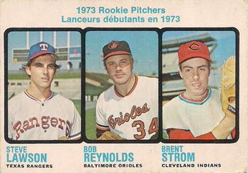 Rookie Pitchers - Steve Lawson / Bob Reynolds / Brent Strom