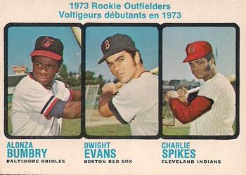 Rookie Outfielders - Dwight Evans / Al Bumbry / Charlie Spikes