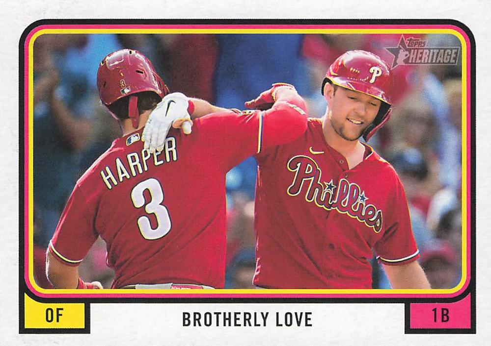 Brotherly Love - Bryce Harper / Rhys Hoskins